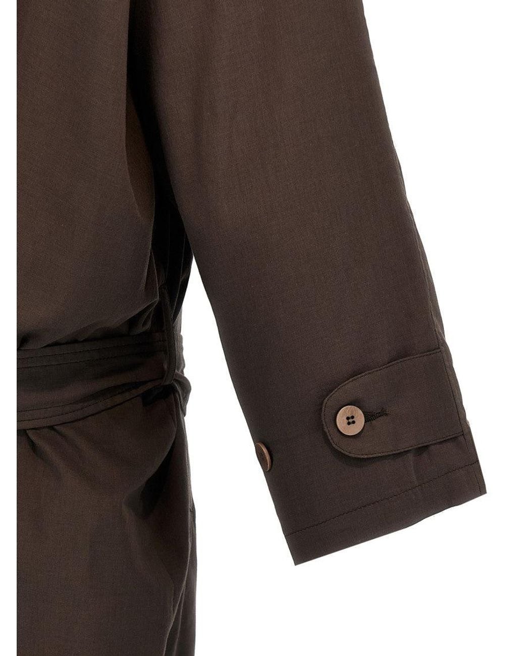 Magliano Brown La Sapienza Coat for men