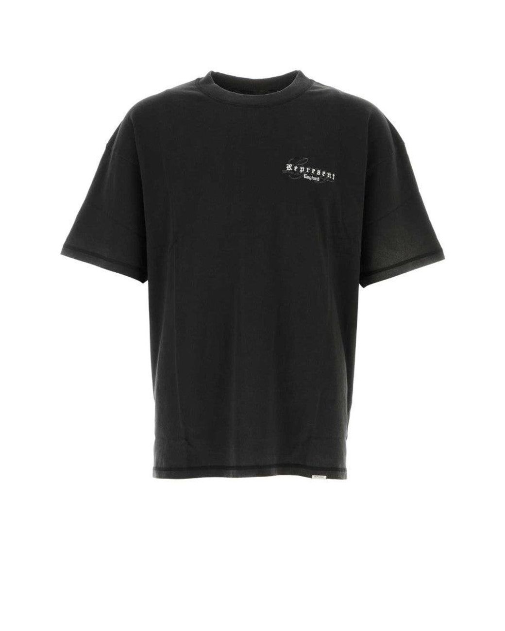 Represent Black Legacy Overprint T-Shirt for men