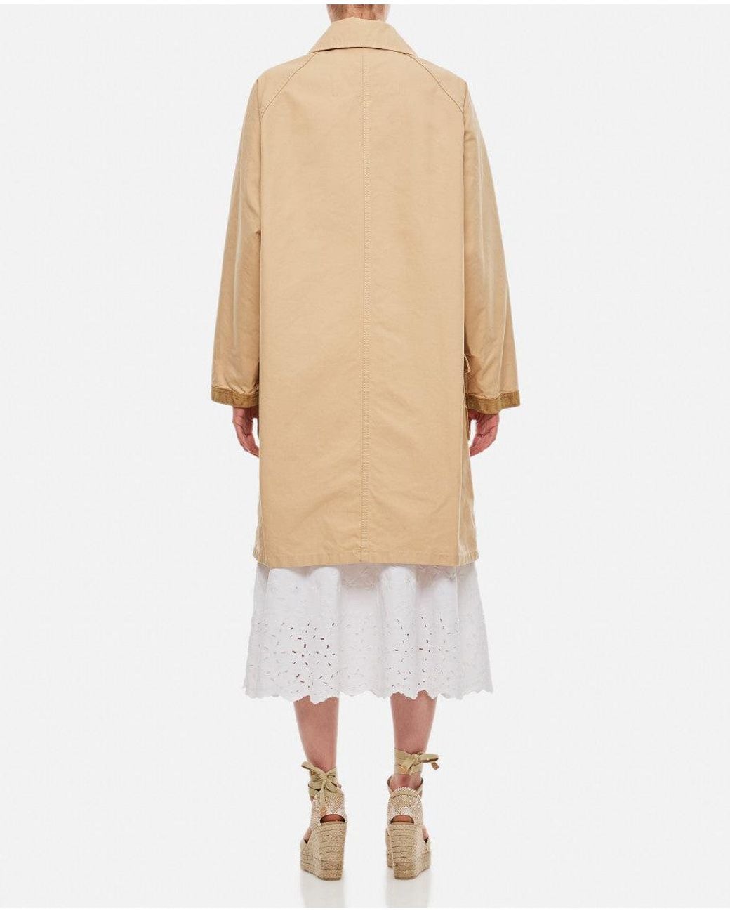Fay White Multiple Cargo Pockets Jacket