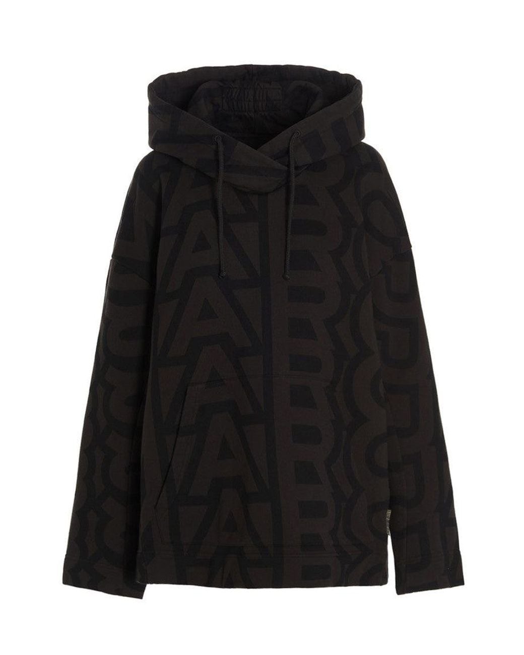 Marc Jacobs Black Monogram Hoodie