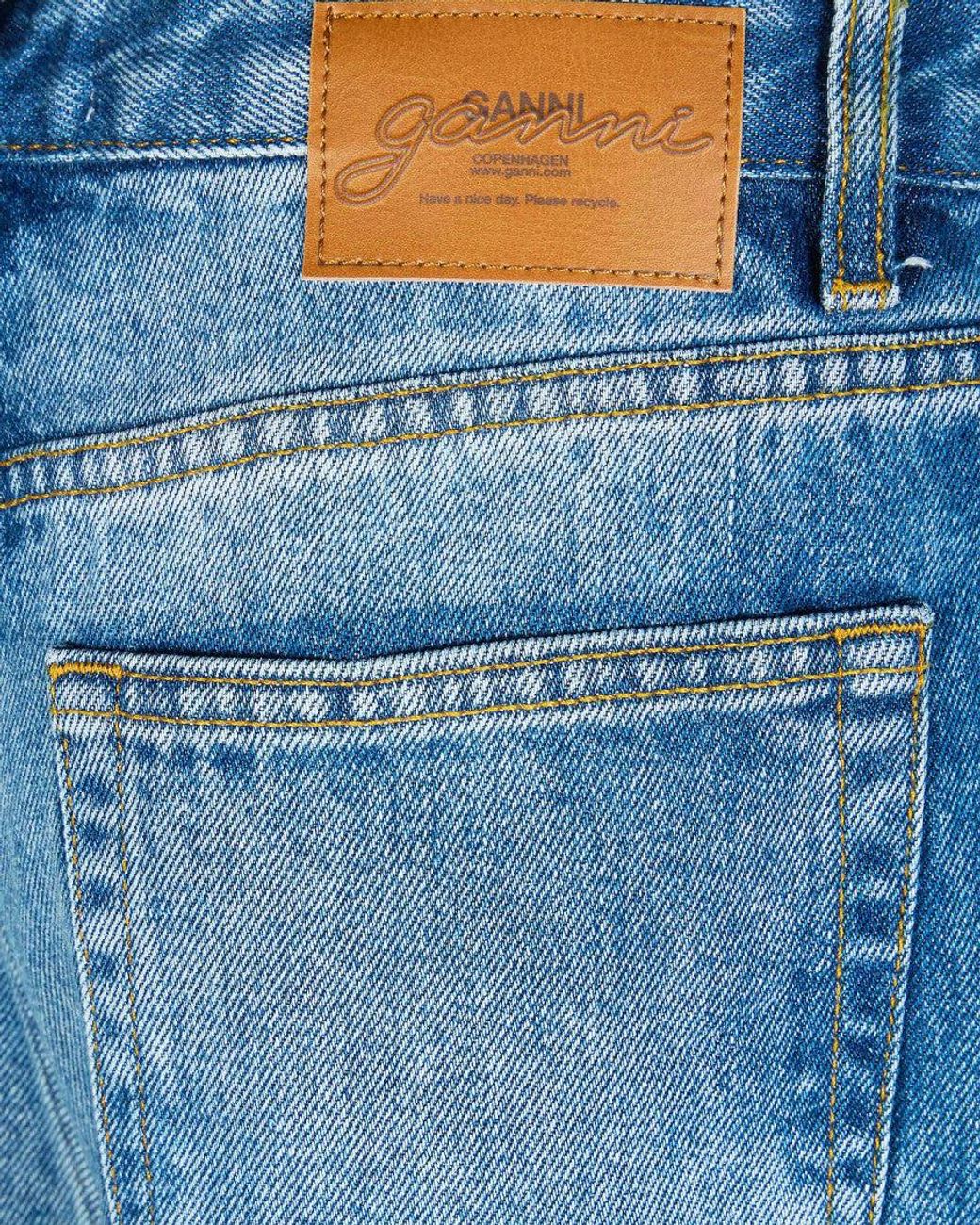 Ganni Blue Jeans