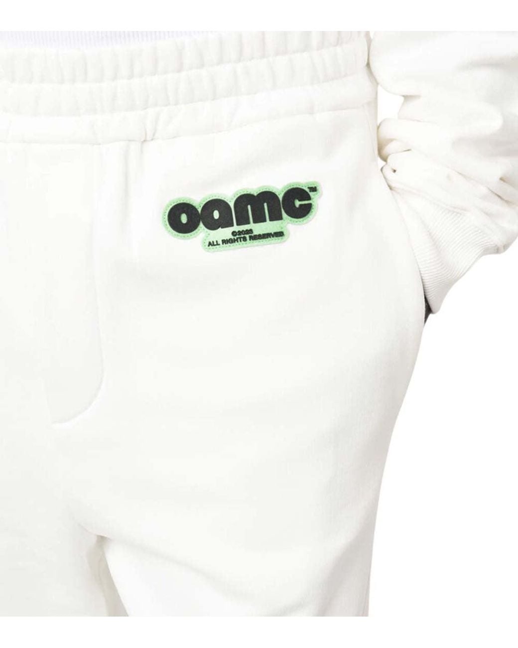 OAMC White Regular Track Pants for men