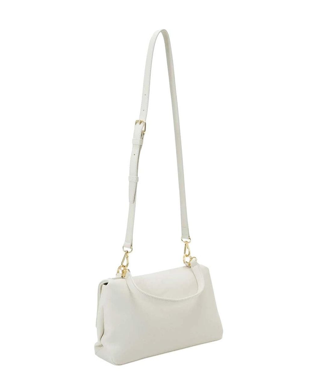 Love Moschino Natural Heart-Logo Small Satchel
