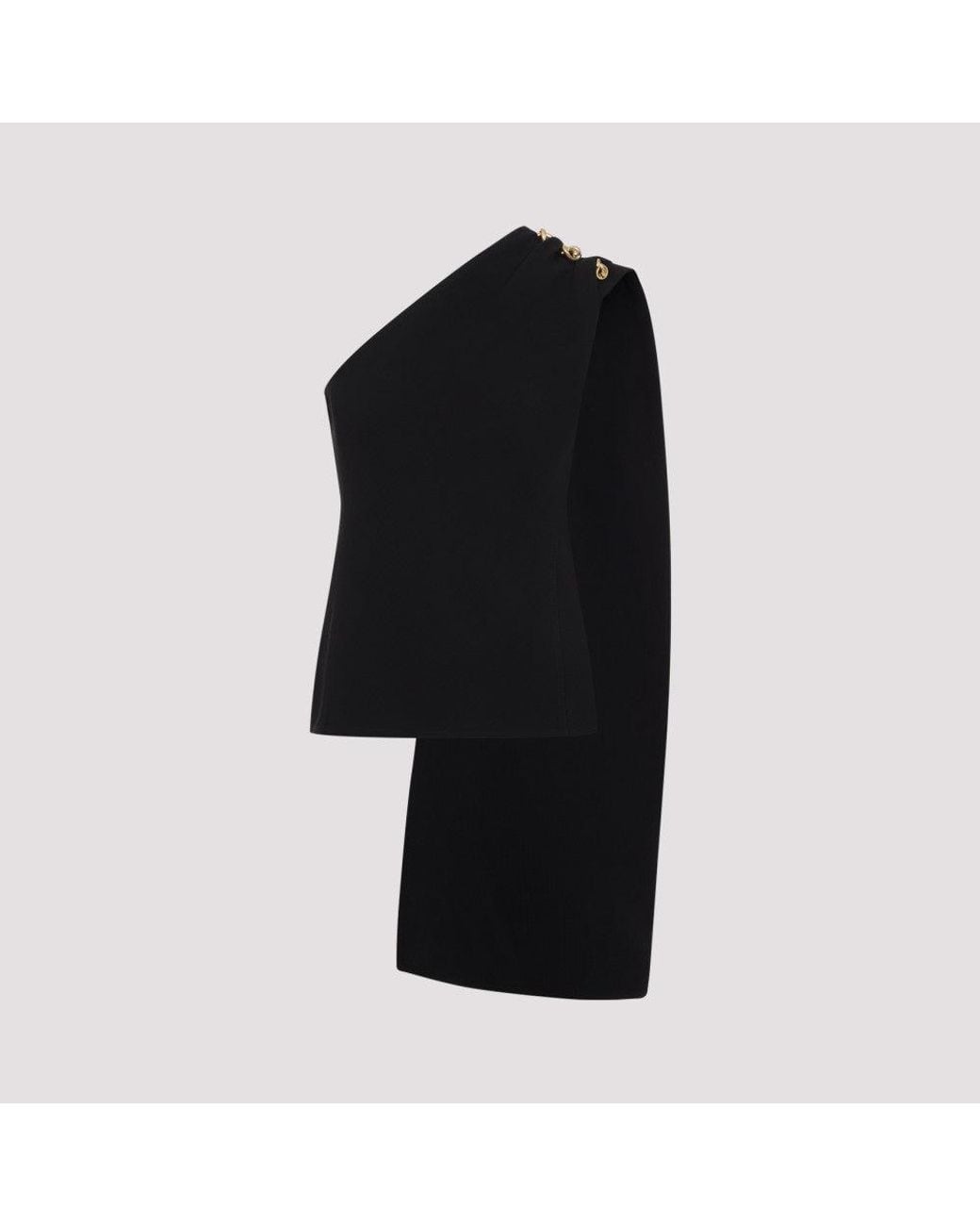 Bottega Veneta Black Asymmetrical Top