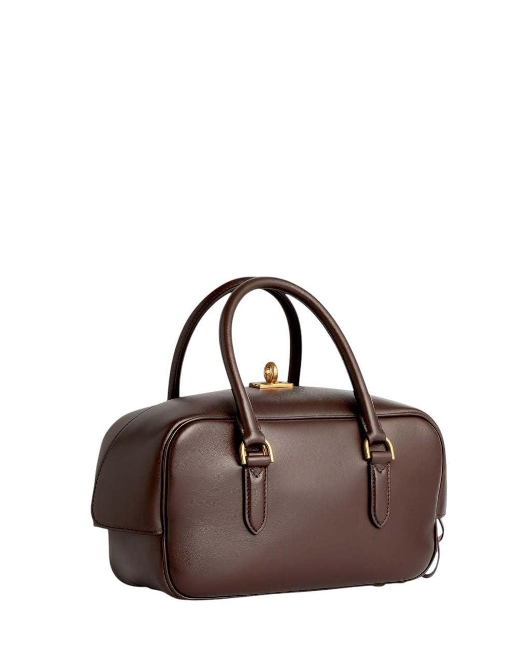 Balenciaga Brown Le 7 Small Duffle Bag