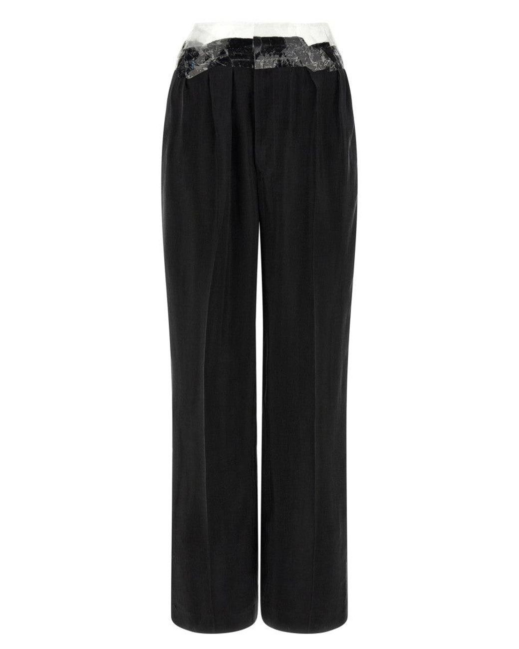 Maison Margiela Black Casual Pants