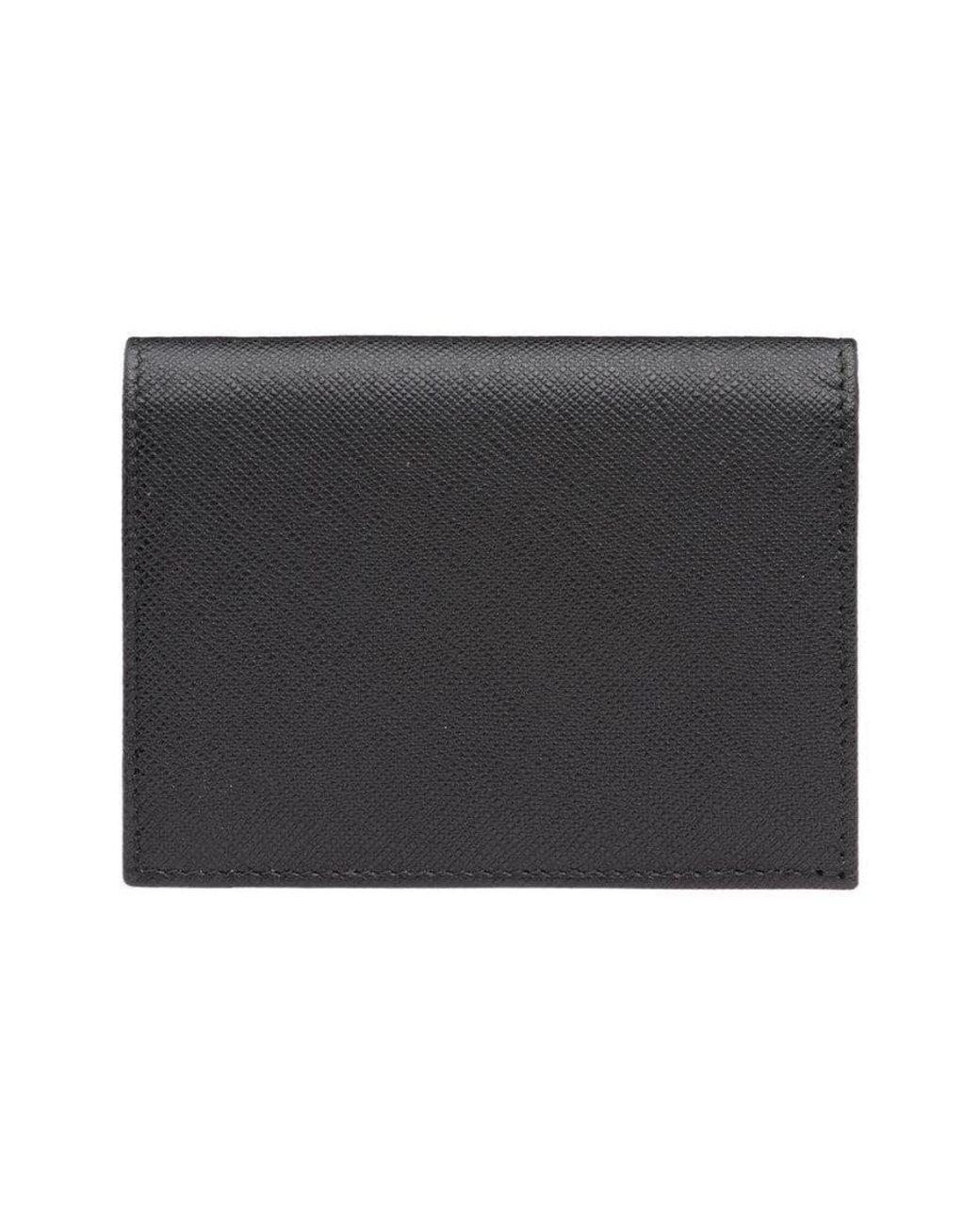 Prada Black Logo Wallet