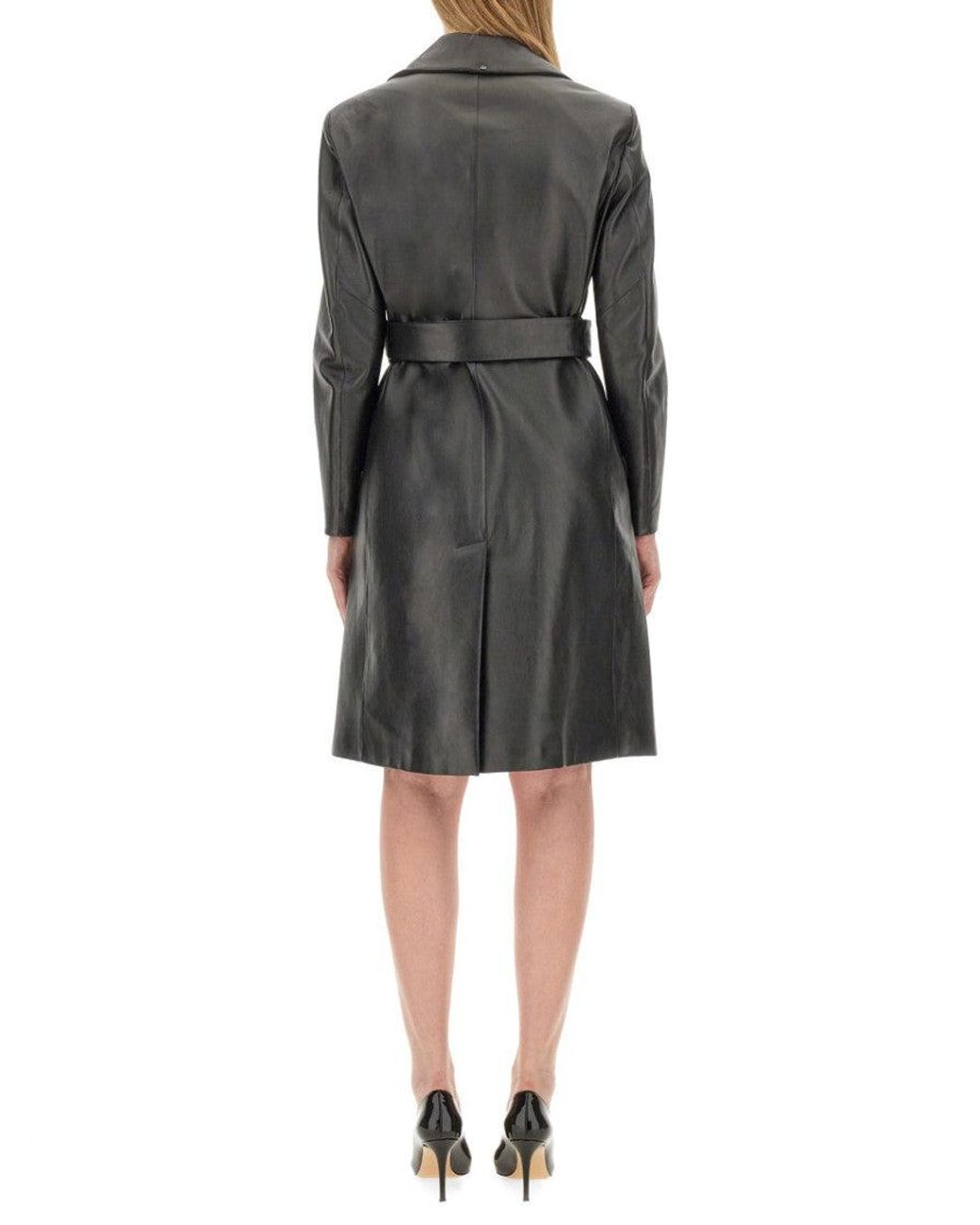 Sportmax Black Solid Notched Lapel Jacket