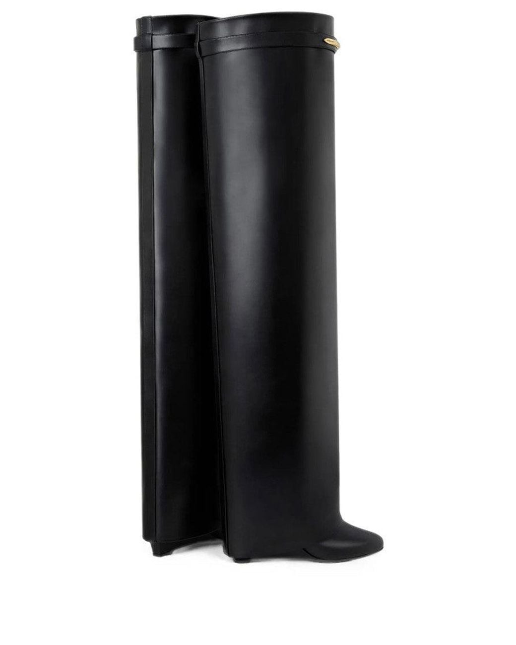 Givenchy Black Leather High Boots