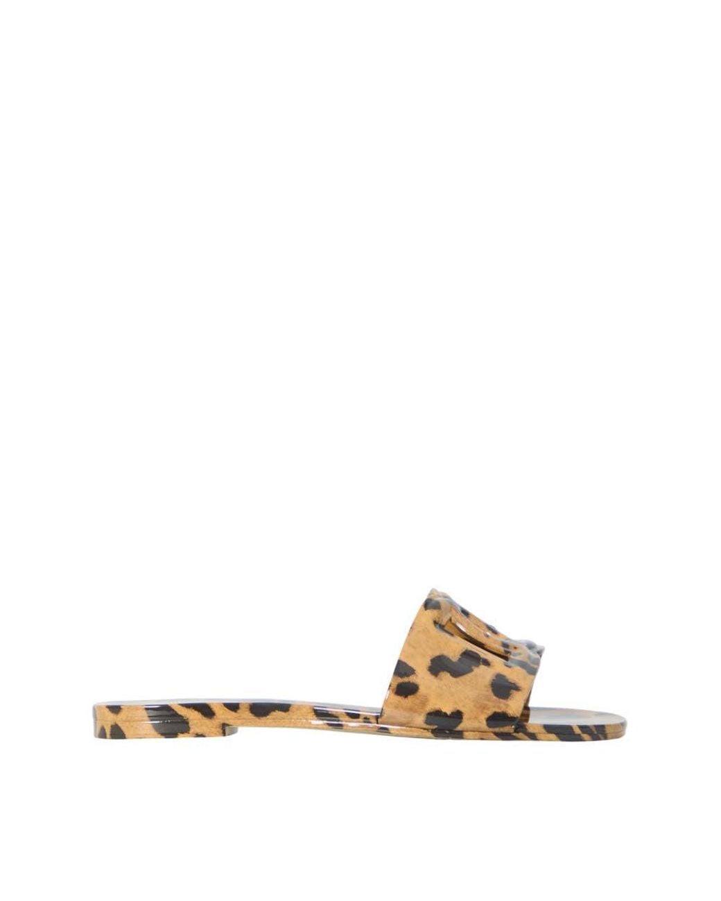 Dolce & Gabbana Metallic Slip On Flats