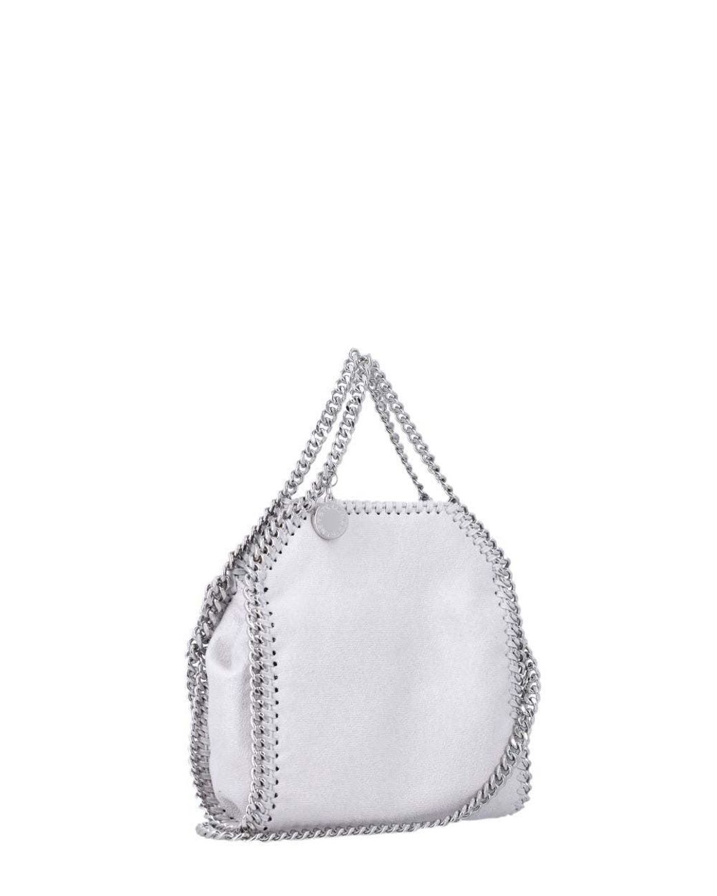 Stella McCartney Metallic Falabella Mini Crossbody Bag