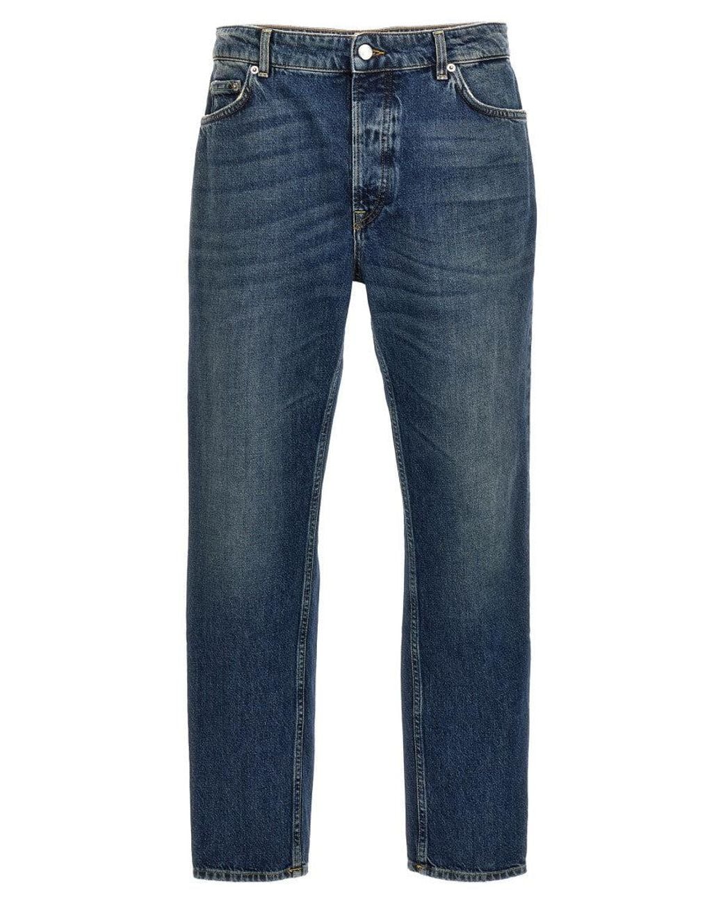 Department 5 Blue Regular Waist Jeans for men