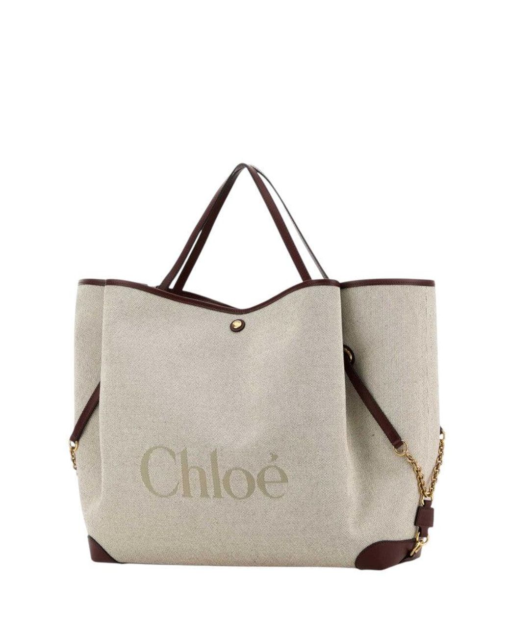 Chloé Natural Clover Large Tote