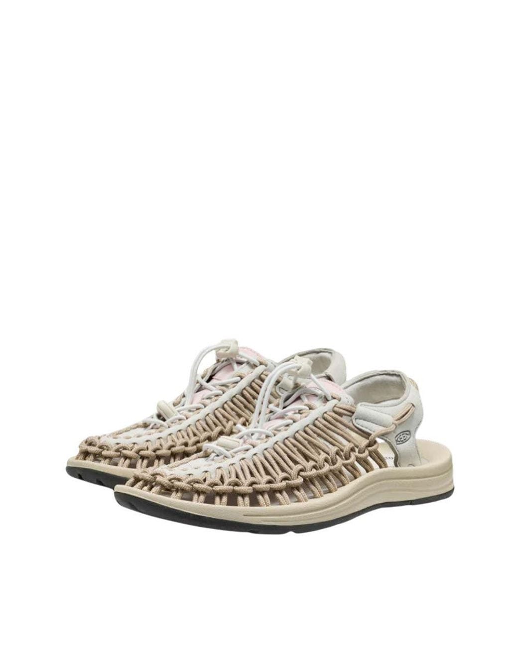 Keen White Logo Sandals