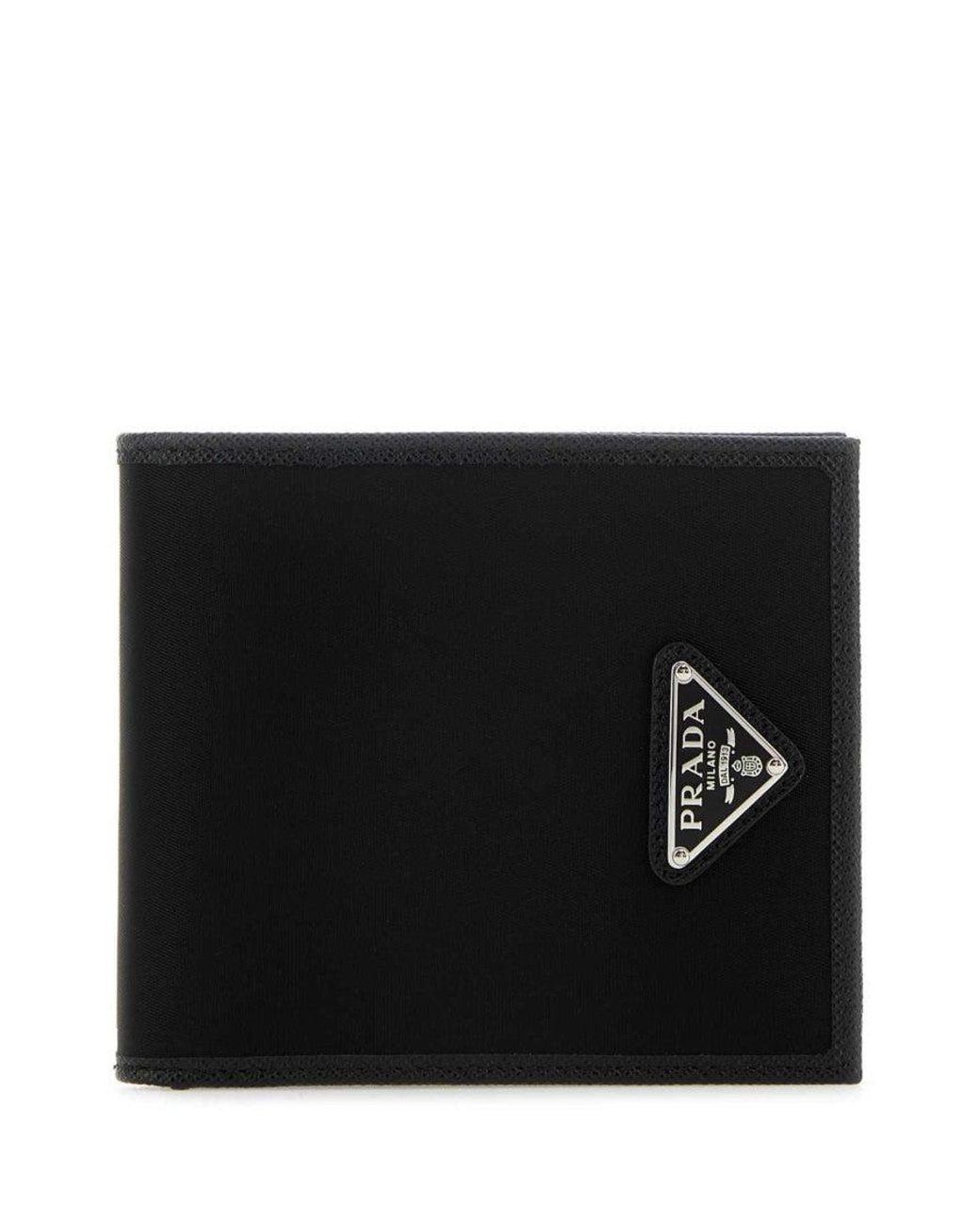Prada Black Signature Wallet for men