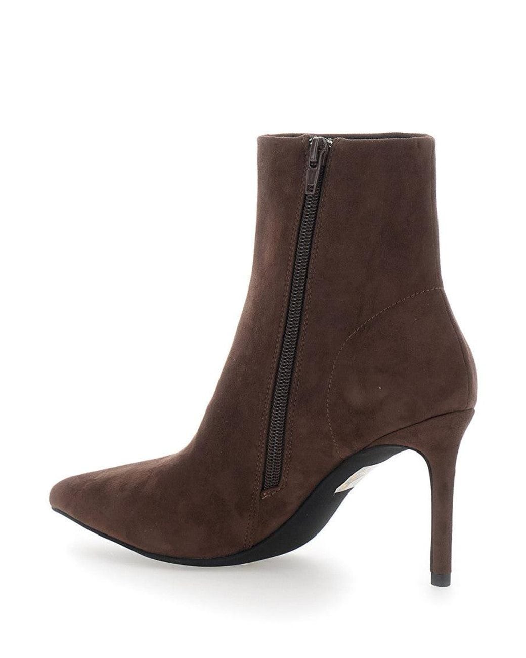 Jeffrey Campbell Brown Suede Nixie Boots