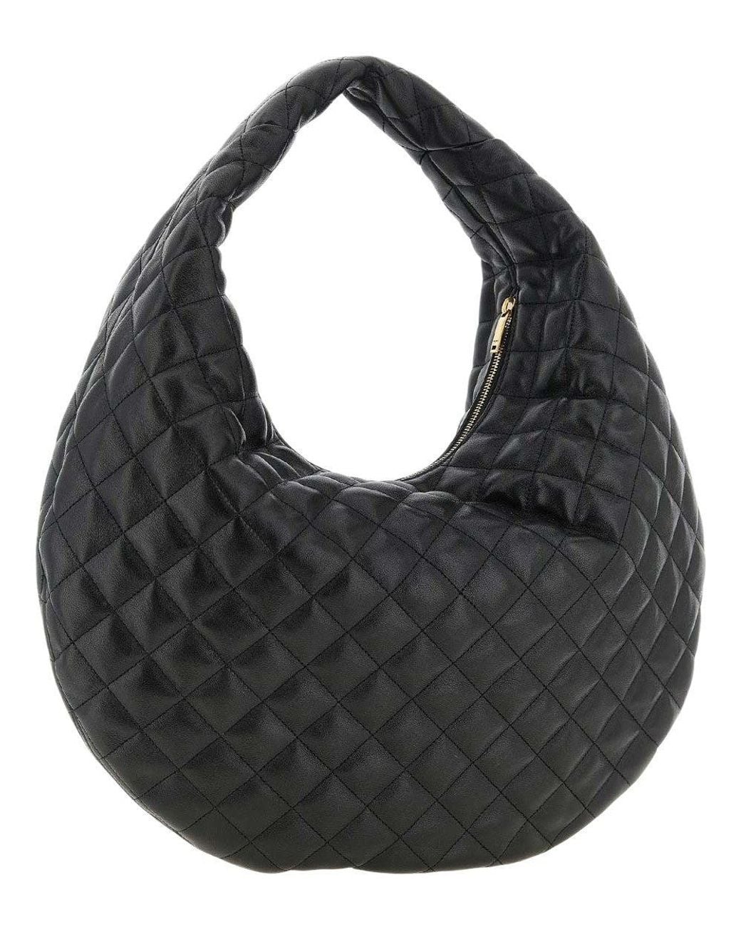 Saint Laurent Black Icare Large Hobo