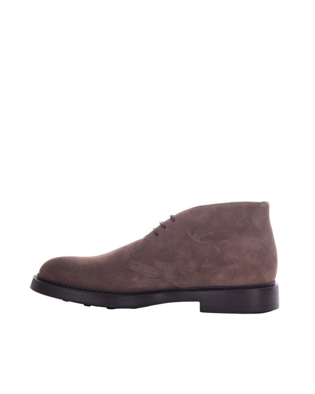 Doucal's Purple Chukka Dress Shoes for men