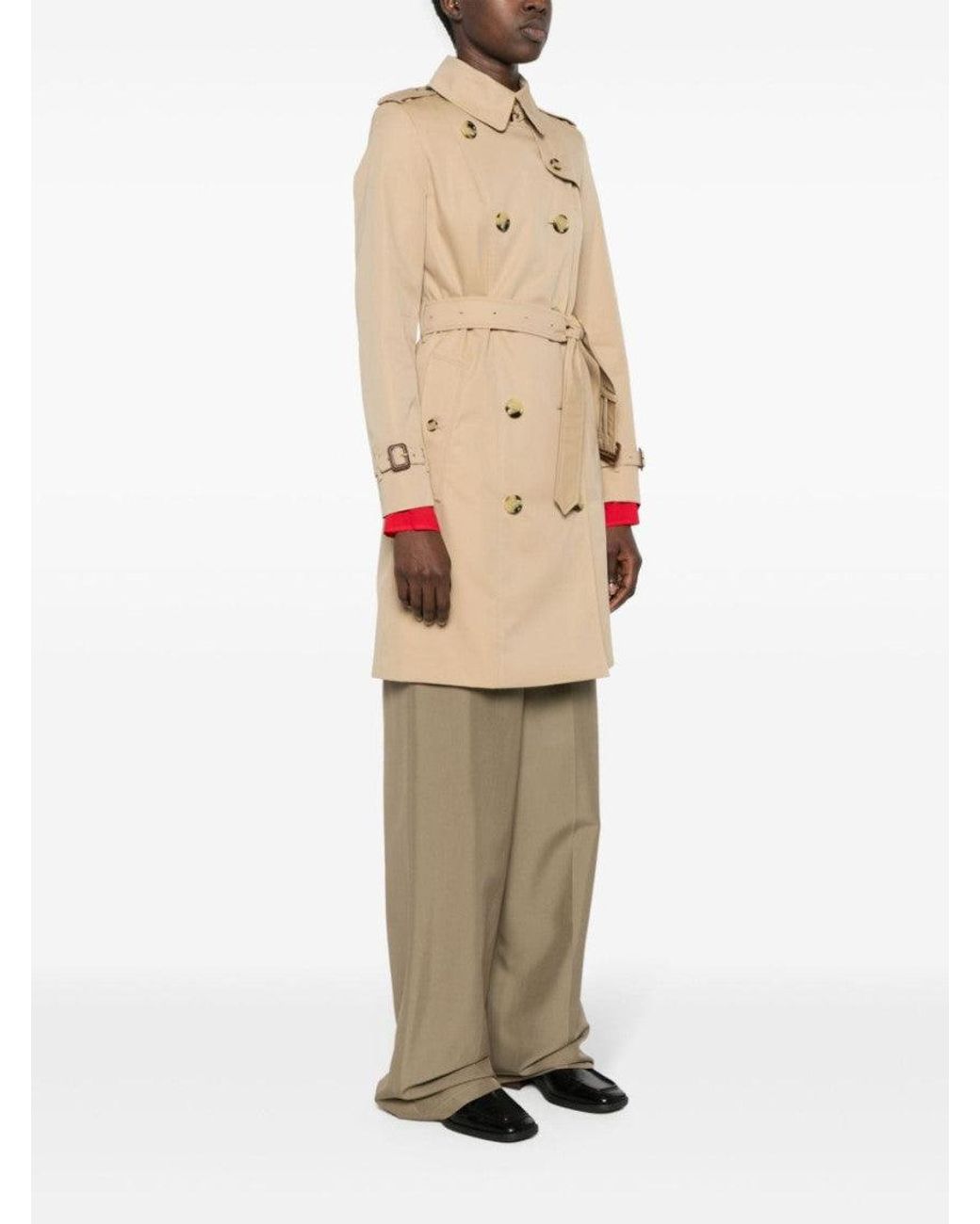 Burberry Natural Chelsea Cotton Trench Coat