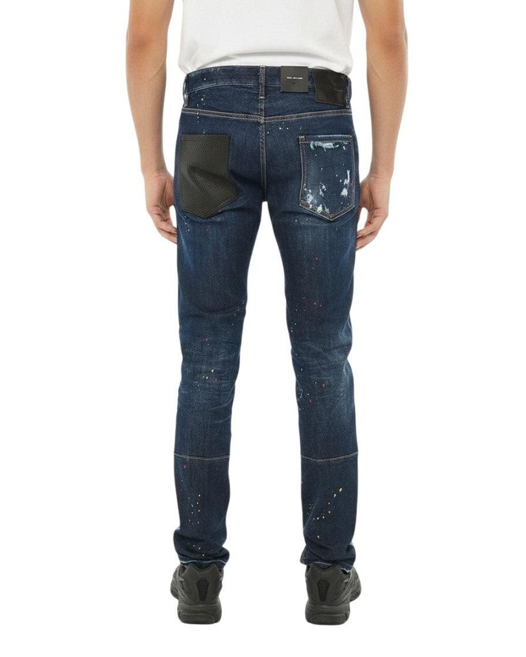 DSquared² Blue Slim Mid Rise Jeans for men