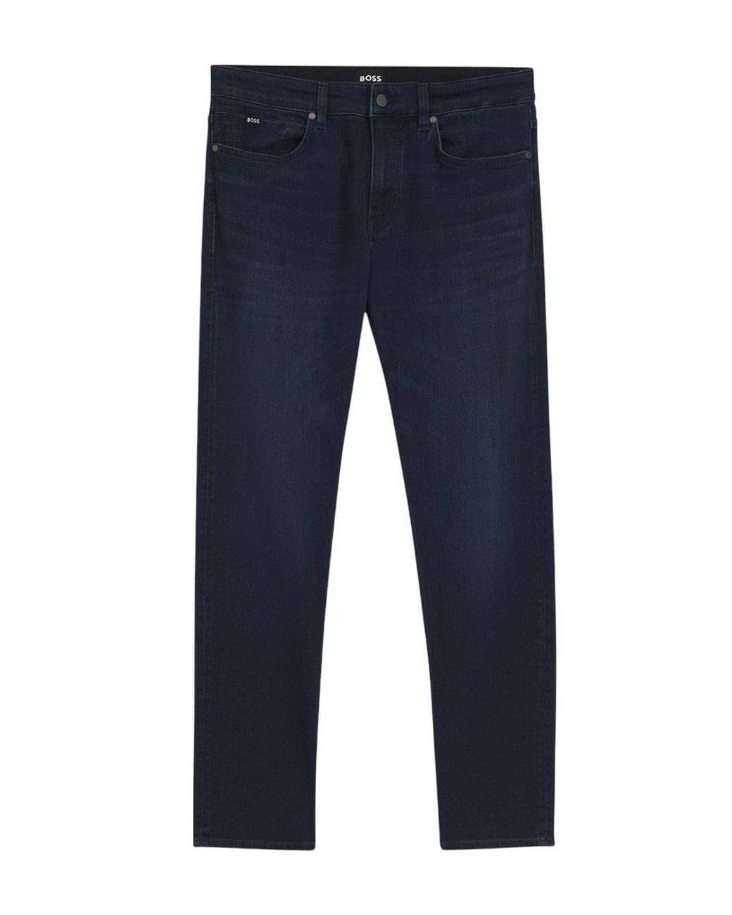 Boss Blue Slim Mid Rise Jeans for men