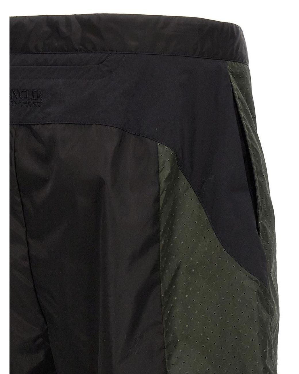 Moncler Black Bermuda Shorts for men