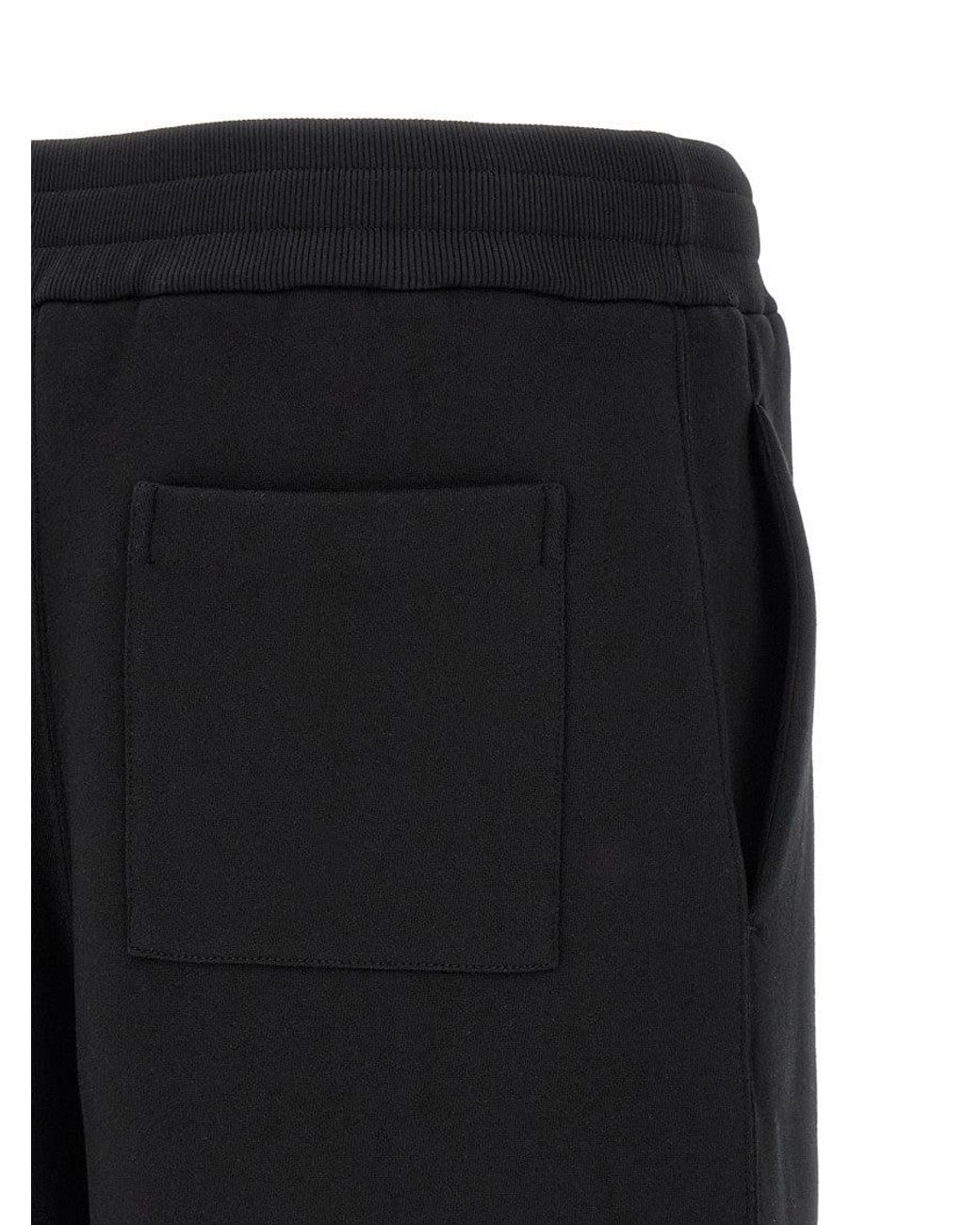 Jil Sander Black Cotton Bermuda Shorts for men