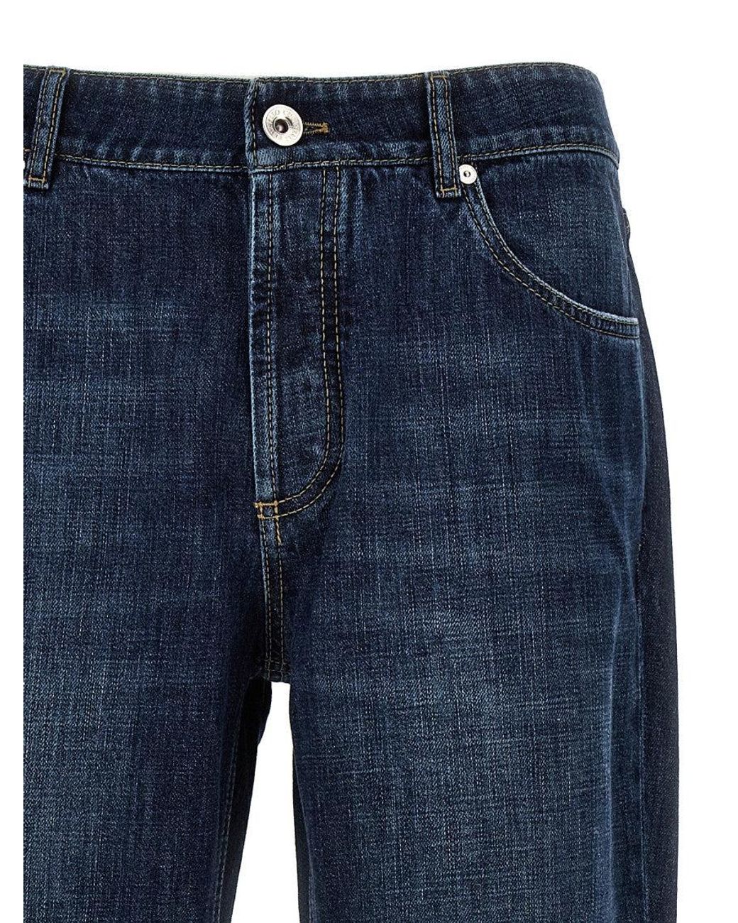 Brunello Cucinelli Blue Jeans for men