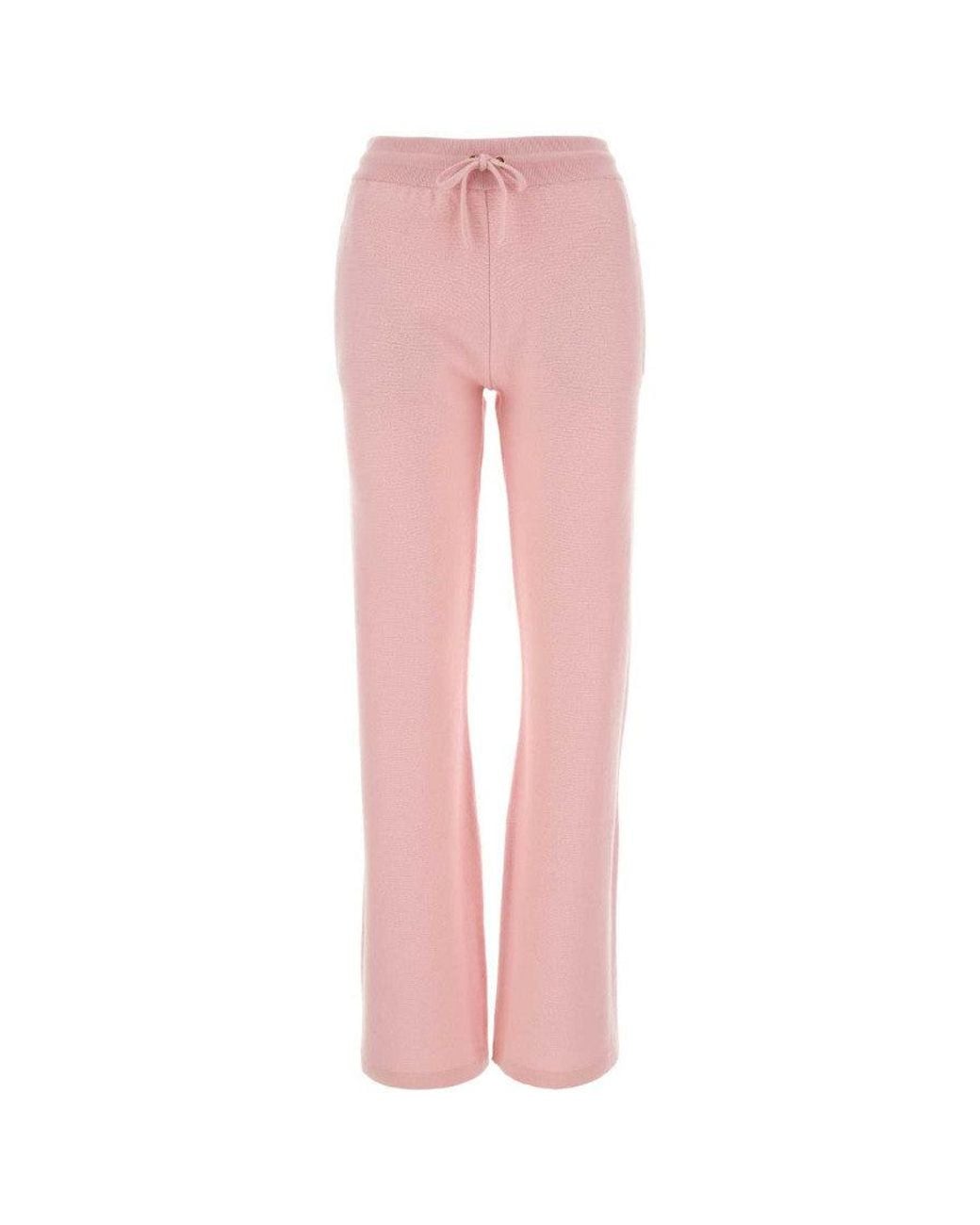 Versace Pink Flared Leg Pant