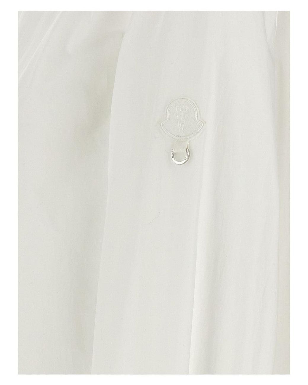 Moncler White Cotton Poplin Shirt