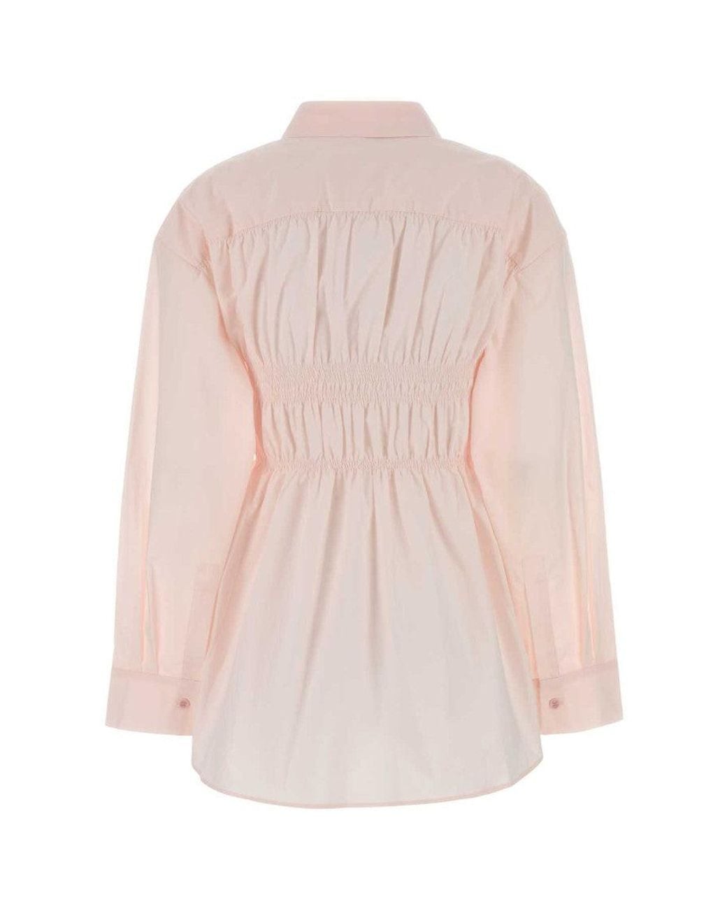 CECILIE BAHNSEN Pink Regular Solid Shirt