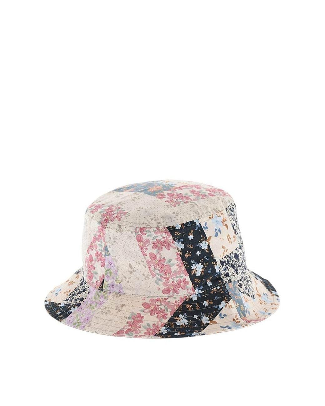 Woolrich White Printed Bucket Hat for men