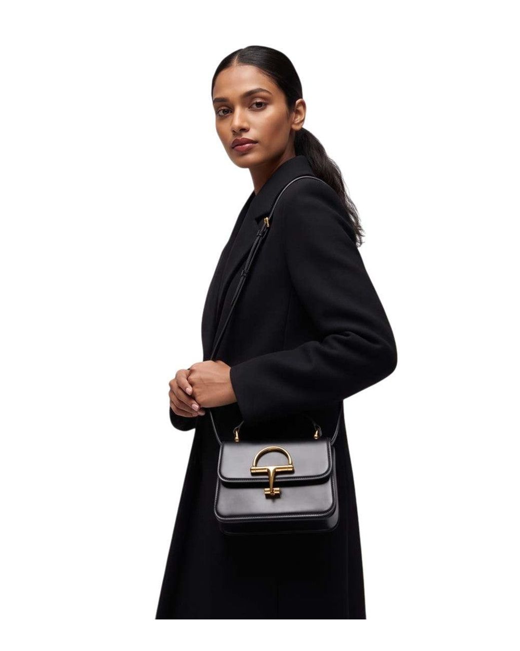 Gucci Black Siena Small Satchel