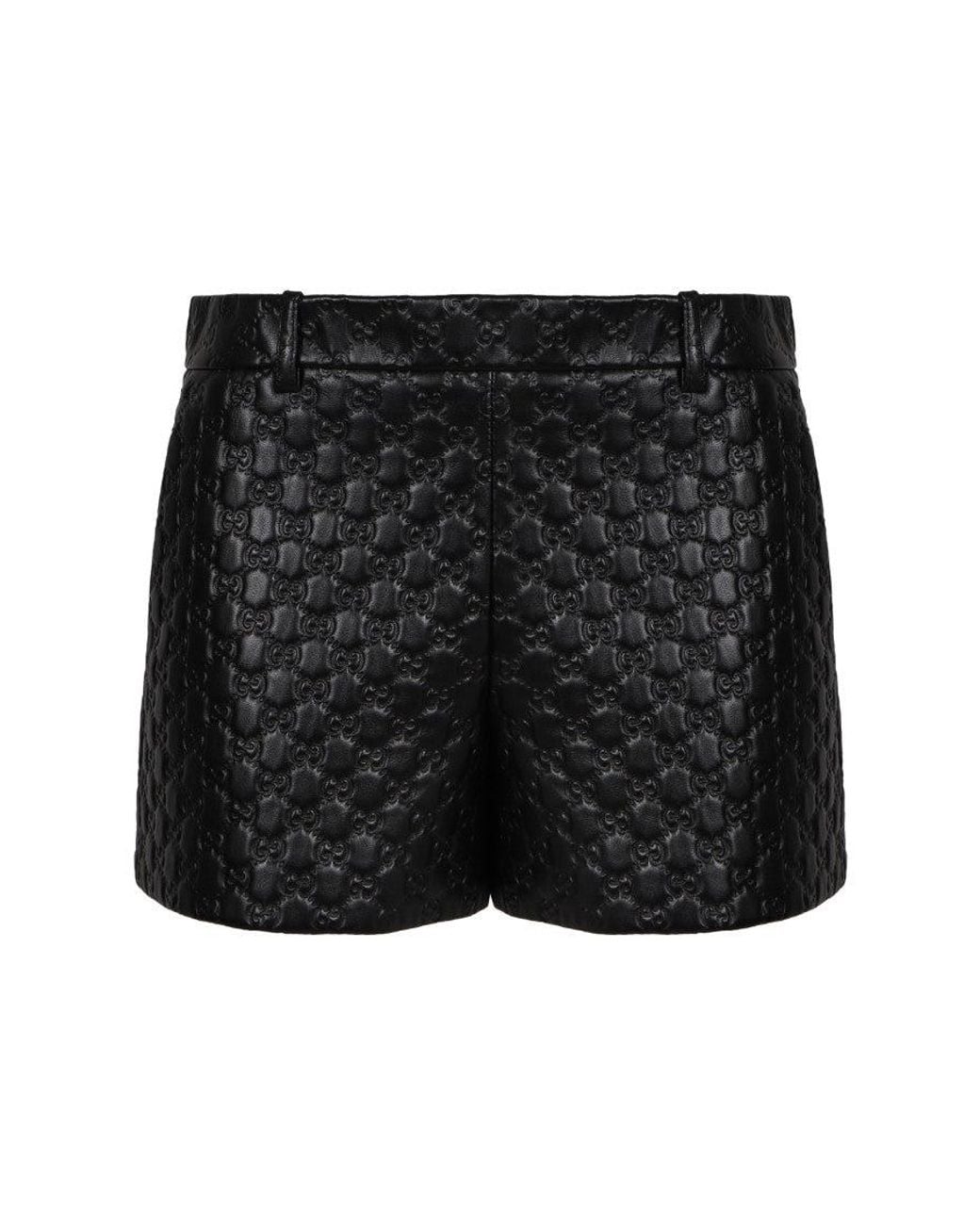 Gucci Black Logo Shorts