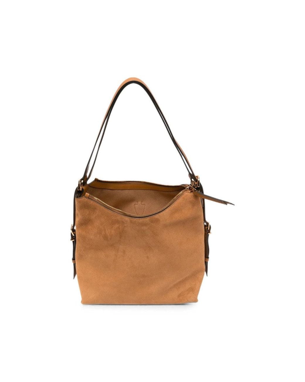 Tod's Brown T Timeless Small Shoulder Bag