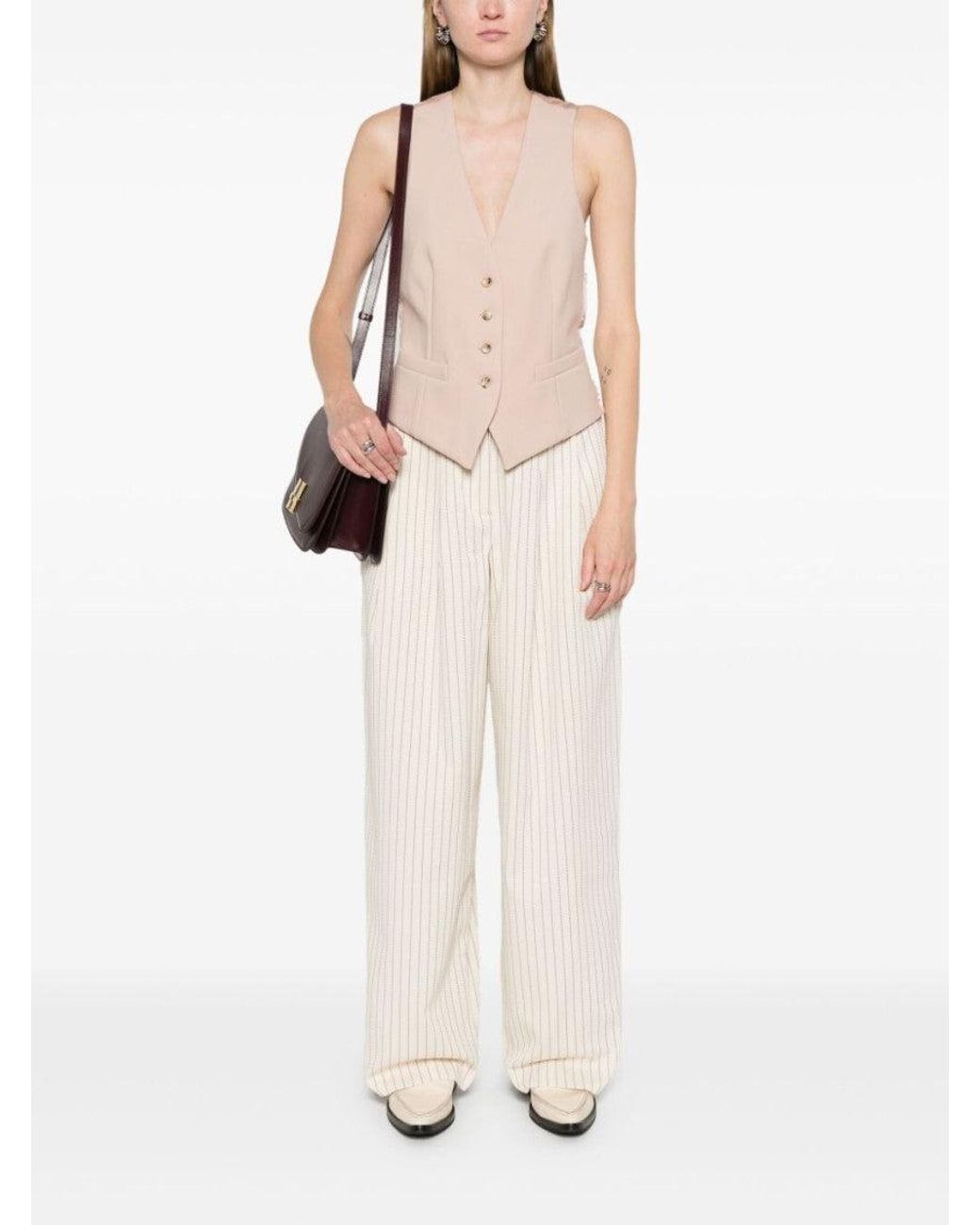 Max Mara Pink Sleeveless Waistcoat