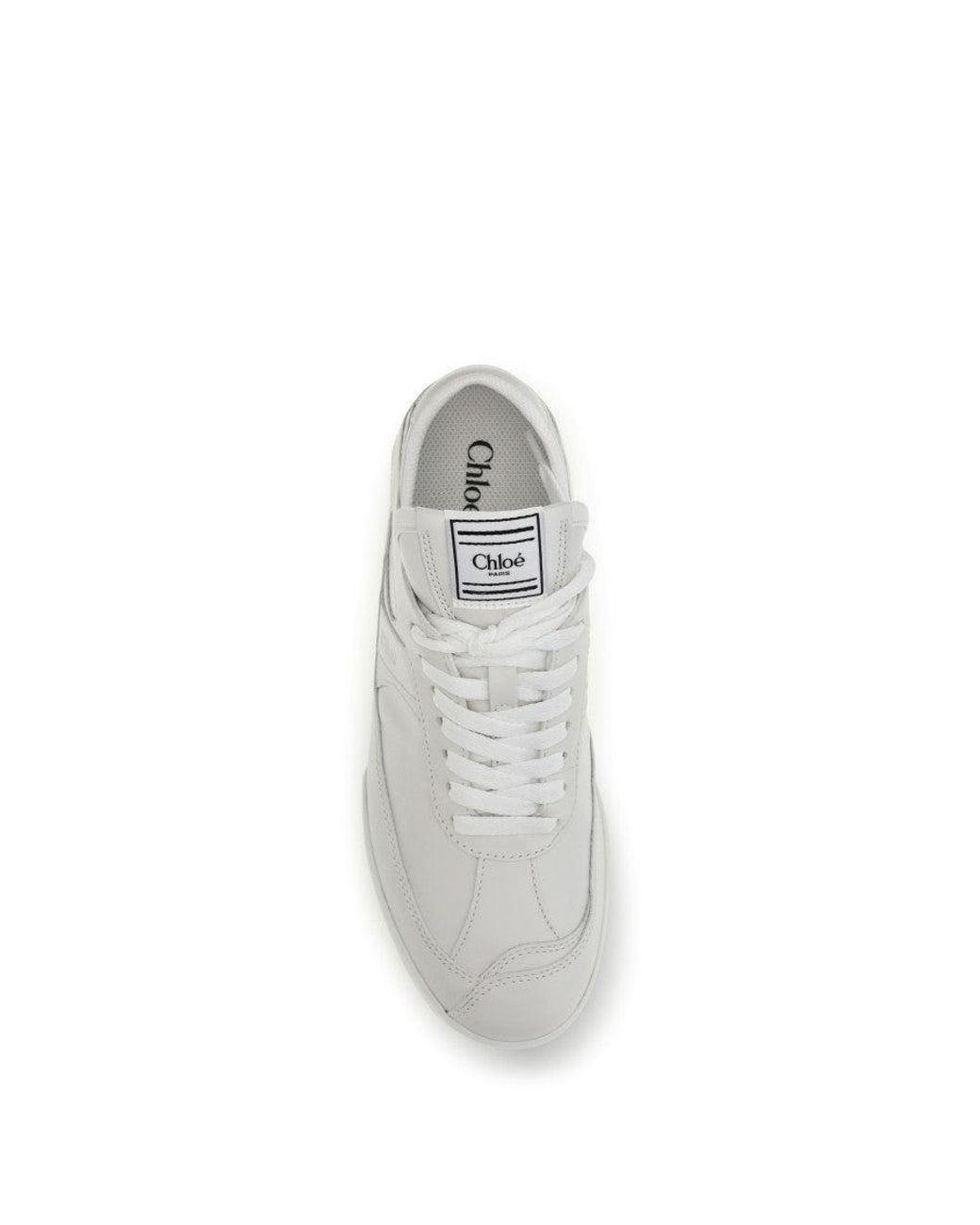 Chloé White Kick Sneakers