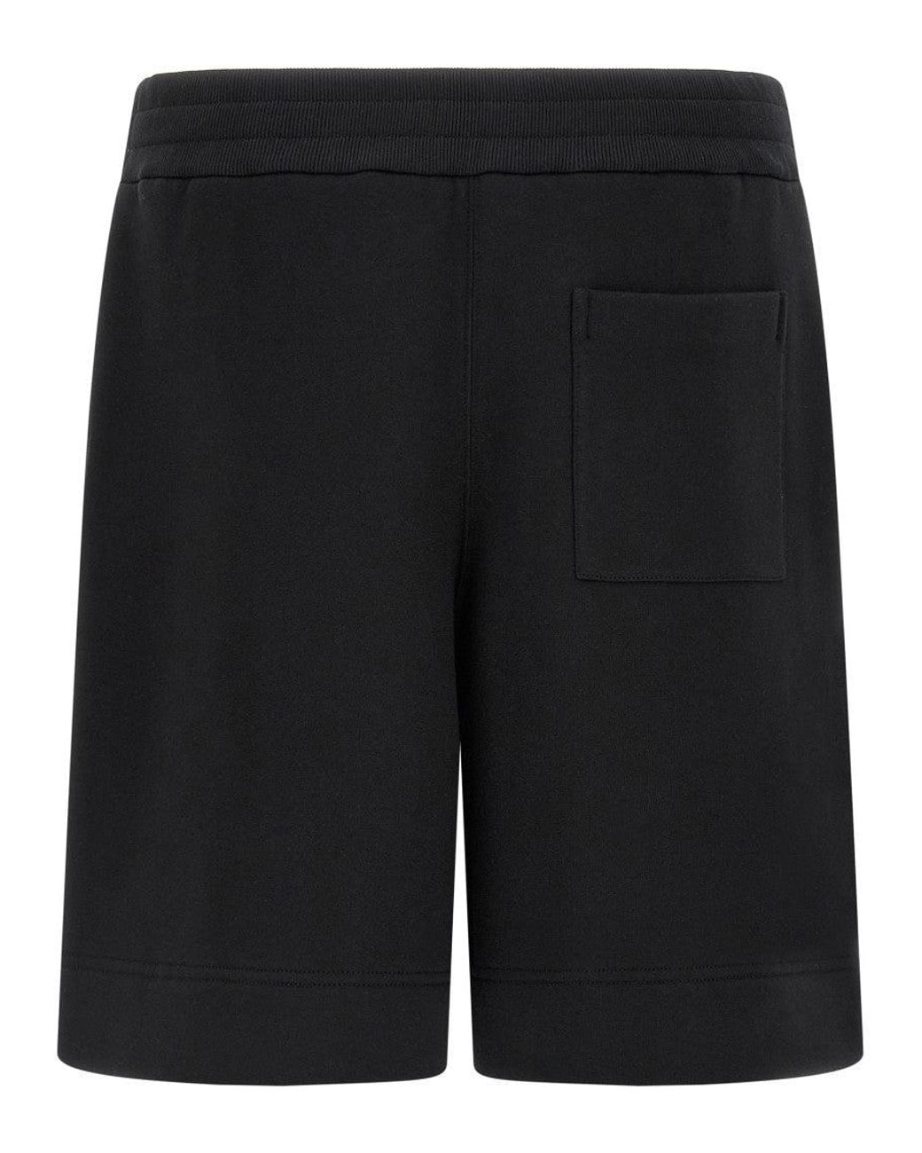 Jil Sander Black Cotton Bermuda Shorts for men