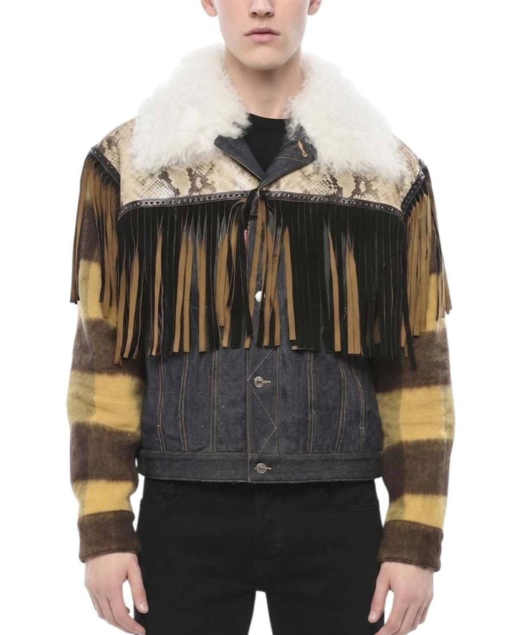 DSquared² Gray Shirt Collar Jacket for men
