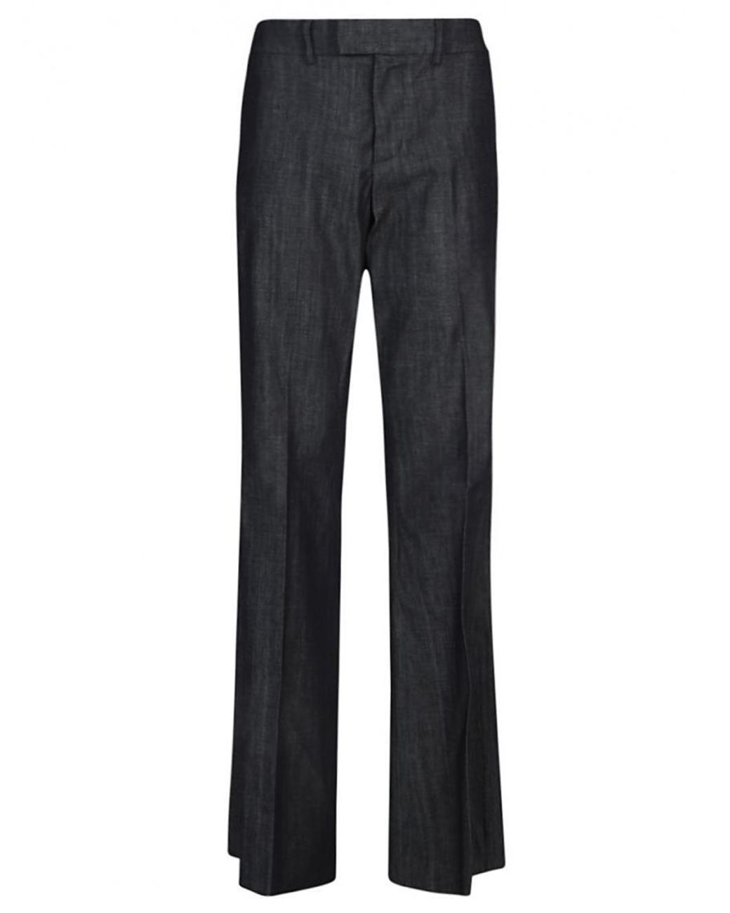 Seafarer Blue Dark Denim Flared Denim Jeans