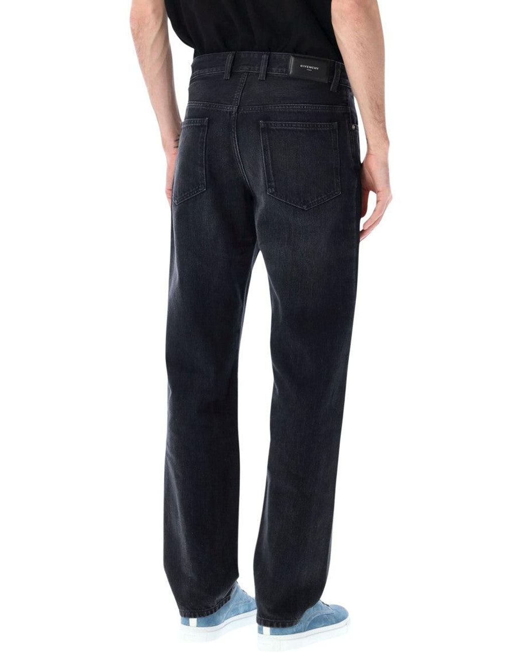 Givenchy Black Couture Seam Jeans for men