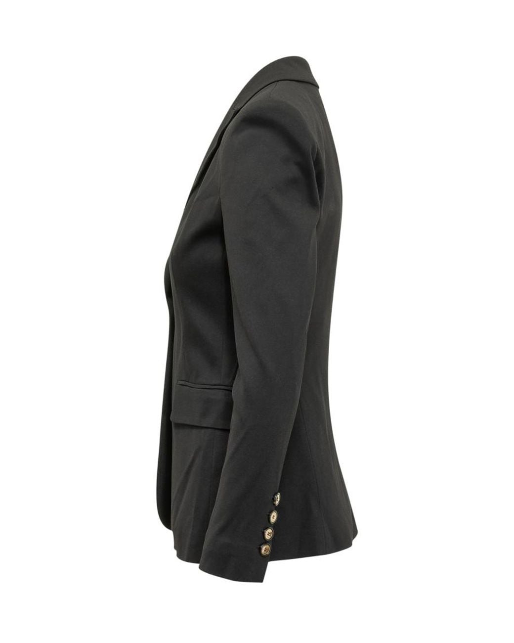Pinko Black Stylish Blazer Mini Jacket