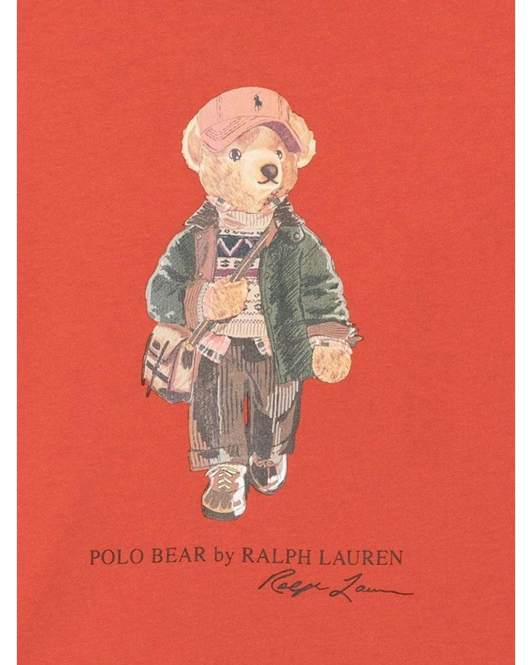Polo Ralph Lauren Orange Graphic T-Shirt