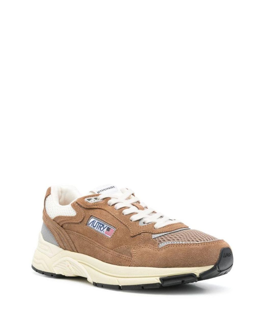 Autry Brown Leather Sneaker for men