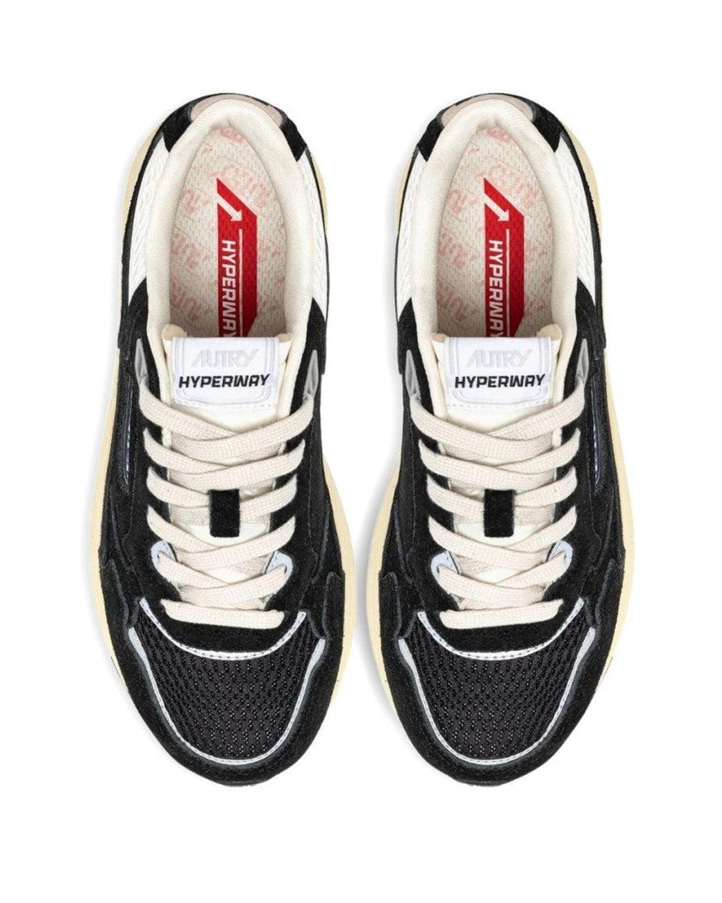 Autry Black Hyperway Sneakers