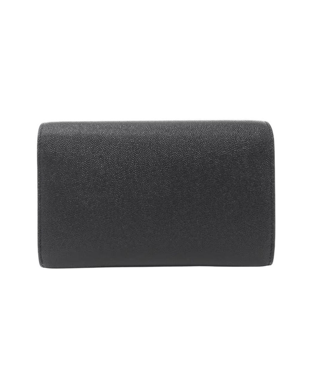 Saint Laurent Black Uptown Clutch