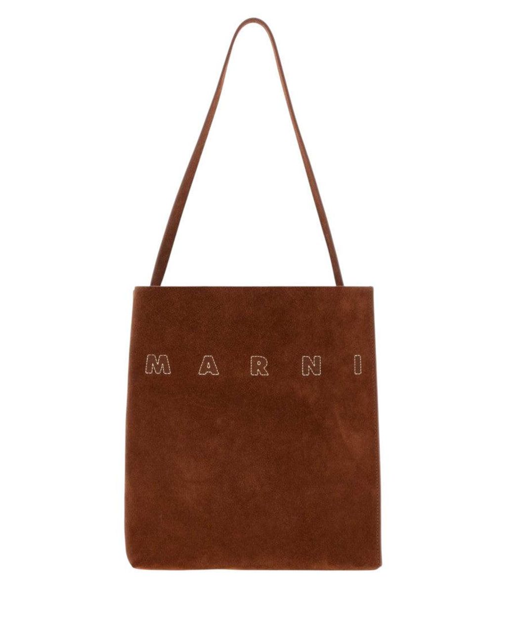 Marni Brown Museo Small Hobo
