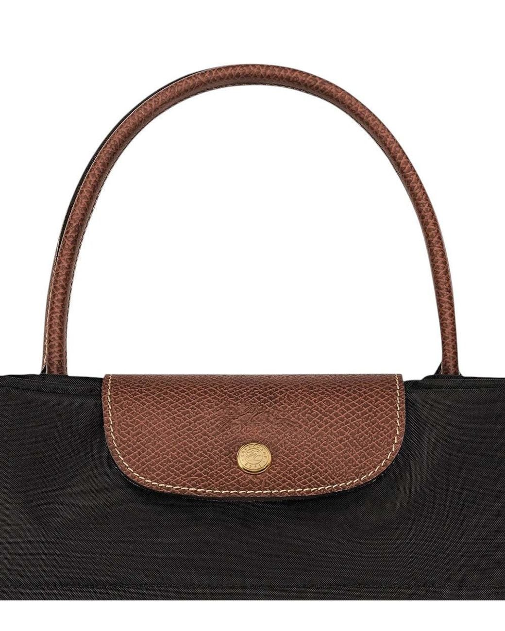 Longchamp Black Le Pliage Original Large Tote