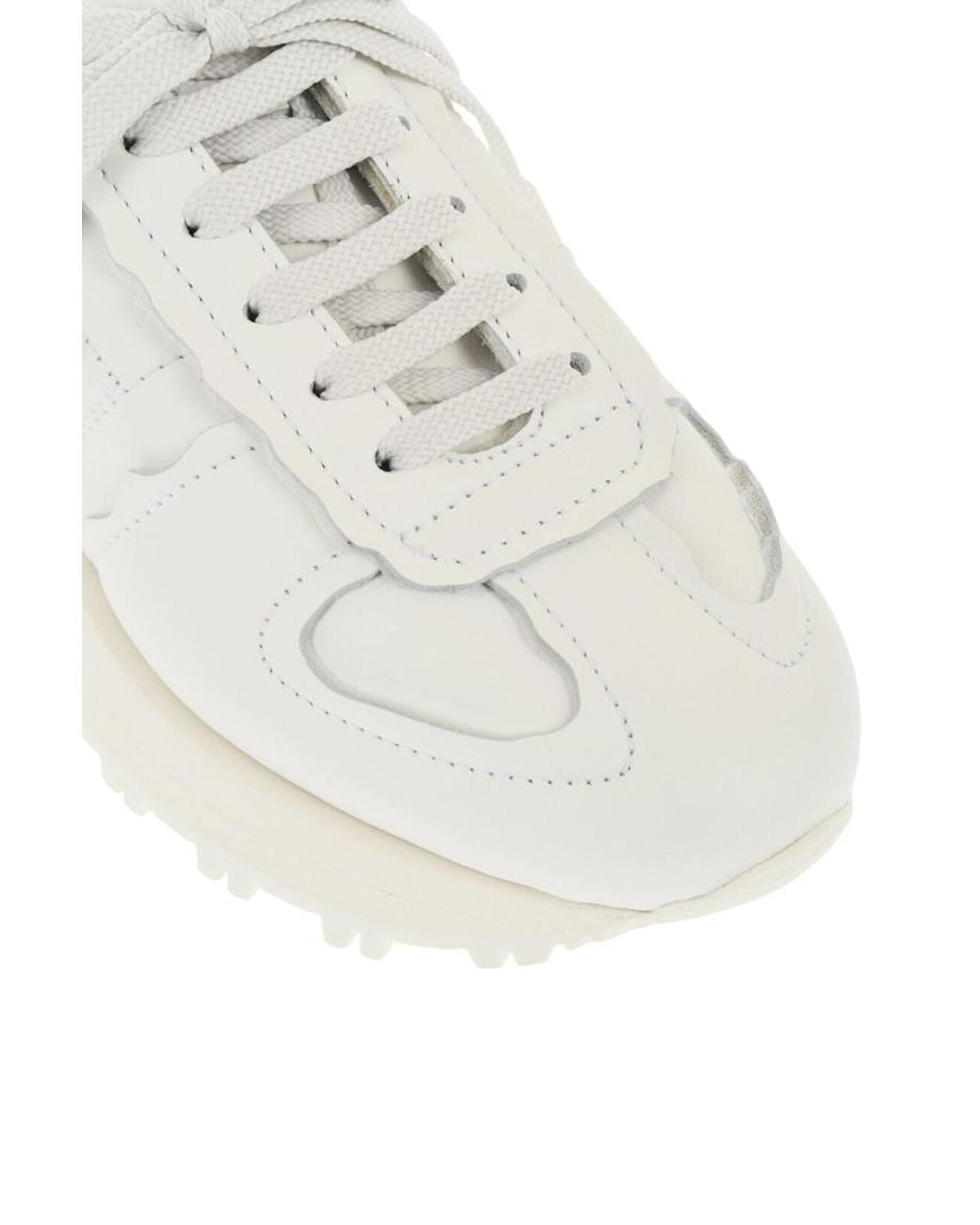 Maison Margiela White Solid Sneakers