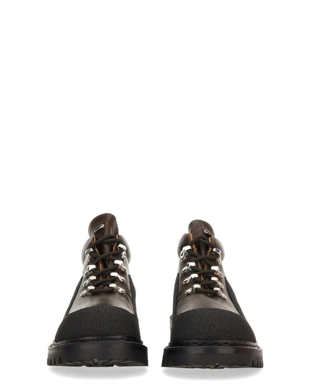 Our Legacy Brown Solid Quest Boots for men